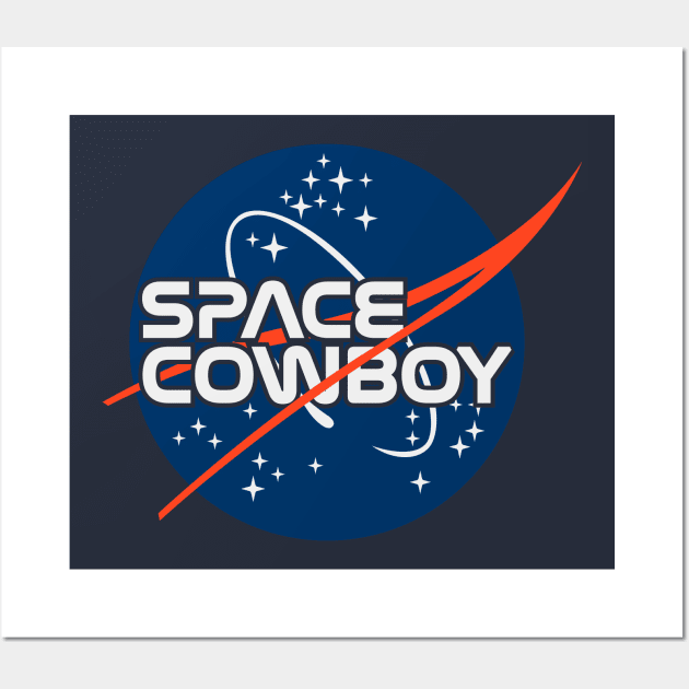 Space Cowboy Wall Art by nickbeta